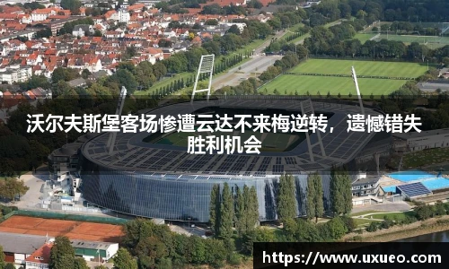 沃尔夫斯堡客场惨遭云达不来梅逆转，遗憾错失胜利机会